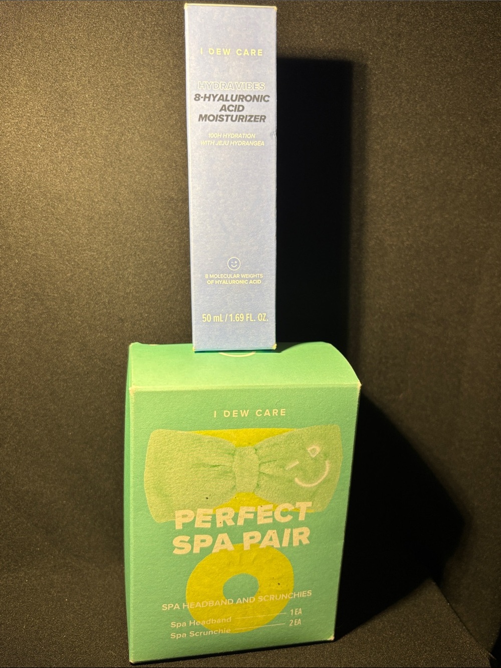 I Dew Care Perfect Spa Pair - Green & Yellow hydra vibes